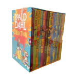 16 Raamatut/komplekt Roald Dahli kogu Lastekirjandus Inglise Pildiraamat Luguraamatute komplekt Varajane haridus Lugemine lasteleb 16books
