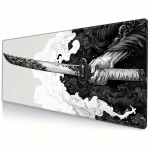Jaapani Katana hiirematt Suur arvuti kontori m&auml;ngulaua matid Uus XXL Kummist libisemiskindel m&auml;nguklaviatuuri hiirematt Pikk laua matt 300X600X2MM