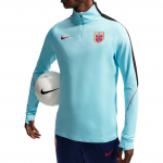 Nike Dri-FIT Jalgpalli Slim Fit Logoga Plaaster Poollukuga Pikkade Varrukatega Jalgpallis&auml;rk Meeste pealiskatted IB4998-482 M