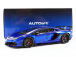 AUTOart Lamborghini Aventador SVJ Metalliksinine Viimistletud Mudel 79174 1/18 sinine