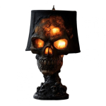 Laualamp Halloweeni Kolba Lamp Kolba Laualamp Hirmutava LED-valgusega Halloweeni Peoks Kaminarii Kaunistus Unikaalne Toa Aktsent