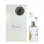 Lattafa Her Confession Parf&uuml;&uuml;m, Unisex Araabia L&auml;his-Ida L&otilde;hn, Kauakestev Puidune Lilleline Aroom, 50ml valge