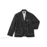 Lee X Basquiat Koost&ouml;&ouml; SS24 Mugav JMB Tr&uuml;kitud Jakk Meeste jakid Must LMT006903203453K11000 L black