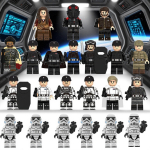 Star Wars Rogue One Andor Lahinguklotsid Minikujukeste Komplekt - Tegevuskujukeste M&auml;nguasjapakk 16pcs