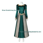 Shrek printsess Fiona roheline Cosplay kleit kost&uuml;&uuml;m 3XL black