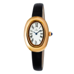 Taendi Classic Ovaalne &Uuml;mar Naiste Nahast K&auml;ekell T-1917 Kuldne Must Free/Free beige