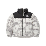 THE NORTH FACE 1996 Kollektsioon Puhverjakk Talvine Unisex Valge NJ1DN76B S black
