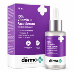 The Derma Co 10% C-vitamiini n&auml;oseerum 5% niatsiinamiidi ja h&uuml;aluroonhappega - 30 ml