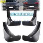 Kvaliteetne 4tk sobib VW PASSAT B8 2015 2016 2017 Poriklapid Porilappide klapid Pritsmekaitsed Porikaitsed Eesmine Tagumine Poritiib Valatud must