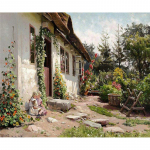 Teemanttikandiga t&auml;is&uuml;mmargune teemantmosaiik t&auml;is  Maa&auml;&auml;rne  teemantmaalitud ristikivi 20X30CM