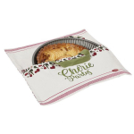 Les Tr&eacute;sors De Lily [Q7154] - Sac &agrave; tarte coton 'French Vintage' (Ch&eacute;rie Party) - 38. 5x38. 5 cm valge