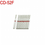 10 tk Dental Diamond Burs Drill Dental Burs Dia-puurid kiirete k&auml;siinstrumentide peente hambaarstit&ouml;&ouml;riistade jaoks CD-52F