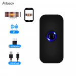 Aibecy pihuarvuti 3in1 v&ouml;&ouml;tkoodiskanner 1D2DQR v&ouml;&ouml;tkoodilugeja tugi BT & 2.4G traadita ja USB Support 1D Code must