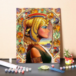 K&auml;sitsi maalitud kodukaunistus Digitaalne &otilde;limaal DIY maalimine numbrite j&auml;rgi L&otilde;uend numbrid &otilde;limaal 40x50cm no frame