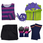 Anime SK8 The Infinity Cosplay Kost&uuml;&uuml;m Chinen Miya SK Kaheksa Cosplay Halloween Party Cos varustus Jope Saba Kindad 6 tk/komplekt S