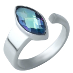 H&otilde;bes&otilde;rmus m&uuml;stilise topaasiga 1,34 ct (1921401) 18 kirjud v&auml;rv