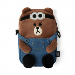 MINIONS X BROWN & FRIENDS kollektsioon Pruun ristkott Brown