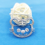 Blucome uusim mood v&auml;ikese kassi kujuga prossid Kristall-vasest loomade pross naistele meeste &uuml;likond sall hijabn&otilde;elad h&otilde;be