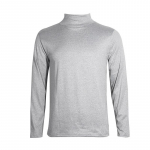 Meeste &otilde;hukese kaelusega pullover Moodne pikkade varrukatega T-s&auml;rgi aluss&auml;rk S