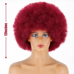 MERISIHAIR l&uuml;hikeste juuste gradiendiga oranžid lokkis juuksed tukkidega Afro s&uuml;nteetilisest kiust gradientv&auml;rvi Cosplay parukas mustadele naistele 5881