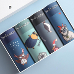 MiiOW 4tk Animal Print Meeste Aluspesu Bokserp&uuml;ksid Noorte Puuvillane Meeste Bokserid Hingavad Alusp&uuml;ksid Pesu Meeste Alusp&uuml;ksid XXXXXL