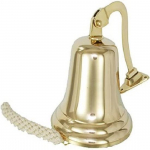 11-tolline messingist laevakellaga poleeritud esmaklassiline merepaadi kellukell &ndash; Jumbo Bells