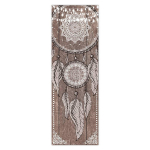 Les Tr&eacute;sors De Lily [A0742] &ndash; pruun Boho disainerl&otilde;uend (unen&auml;op&uuml;&uuml;dja) - 90x30 cm pruun