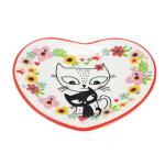Les Tr&eacute;sors De Lily [R6760] - Mitmev&auml;rviline keraamiline kotikesehoidja  Cats  - 105x85 mm mitmev&auml;rviline