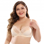 38-46 Plus Size Fashion naiste lilleline pits-k&auml;ehoidja Seksikas &uuml;li&otilde;huke s&uuml;gav V rinnahoidja voodrita Push Up rinnahoidja alustraat &uuml;li&otilde;huke naistepesu 46/105D