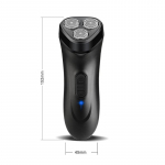 Uus elektriline pardel USB-laetav pardel Meeste kaasaskantav pardel Kolmepealine pardel 1set must