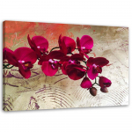 L&otilde;uenditr&uuml;kk Pink Orchid Flower Texture 60x40 roosa