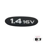 ESP571 Must 1.4 16V Logo Embleem Monogramm Renault Clio MK2 X65 BB CB 1998-2016 jaoks 7700438090