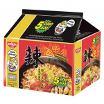 Nissin kiirnuudlid Premium Korea kuuma ja v&uuml;rtsika supi maitsega 60 g. x 5 / 10 / 15 / 20 tk 60 g. x 5 pcs