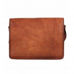 Kott Kitse nahast P&auml;ris s&uuml;learvuti Messenger Vintage pruun portfell ehtne kott 10 x 13 x 5 inches pruun