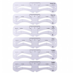 6 tk korduvkasutatavate kulmude joonistamise juhend Kulmude kulmude kujundaja meigimalli kaart