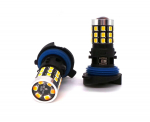 2 tk HP24W LED pirn 12-24V CANBUS tugev Oranž
