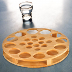 &Otilde;lleklaasi kandiku hoidiku vitriin, hoiukoht peole serveerimiseks klaasn&otilde;ude jookide tassi alus