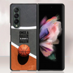 &Uuml;mbris Samsung Galaxy Z Fold3 5g k&otilde;va &otilde;hukese kaitsekattega &uuml;li&otilde;huke kukkumisvastane Galaxy Z Fold 3 koorega korvpallikorv Samsung Z Fold3 5G