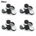 &Uuml;mmargused lillepoti jalad Isekleepuv 24/60 tk lauaalus 24pcs