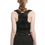 Lapsed T&auml;iskasvanud Meesed Naised Reguleeritav magnetiline kehahoiaku korrigeerija Selg, &Otilde;lg Nimmetugi, hoiab &auml;ra k&otilde;verdumise S must