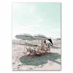 Ranniku Ranna Merekala Maastik Puud Kunst L&otilde;uendimaal J&auml;rve Tsitaat Toa Kaunistus Pilt Mere&auml;&auml;rne Loodus Seina Plakat FJ032 21x30cm no frame