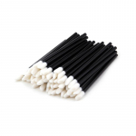 50 TK &Uuml;hekordselt Kasutatavad Meigi Huulepintslid Huulepulga Pintsel Pliiats Aplikaator Kosmeetikavahend must