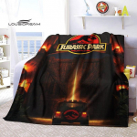 Jurassic Parki vooditekid Kodu Reisimine T&auml;iskasvanutele m&otilde;eldud flanelltekk diivanvoodi jaoks Elutoa diivan Lapsed Hoia soojas King-size 150x200cm