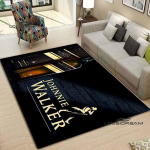 Klassikaline viski Johnnie Walker vaip ja vaip, baar elutuba magamistuba, suur ala pehme vaip, veranda voodi&auml;&auml;rne libisemisvastane matt 160cm x 230cm