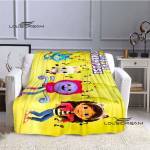 Armas multikas Gabby nukumaja tekk Loominguline flanellist kohev fliisist tekk Lastele ja t&auml;iskasvanutele Kingitus Diivan Reisi telkimine 180x230cm