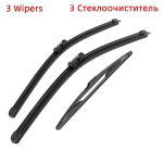 3 TK klaasipuhasti harjad Volvo XC60 T6 D5 AWD 2012-2017 26 20 14 Fit esiklaasile esiklaasile aknaharjad l&otilde;ikurite tarvikud 2015 2016 2017