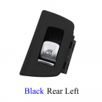 Auto sisemus must uks peaakna t&otilde;ste juhtl&uuml;liti nupu k&auml;etoe komplekt BMW 5 M5 seeria G30 G31 F90 525i 530i jaoks Black Rear Left