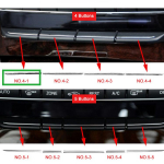 Auto interj&ouml;&ouml;ri konsooli kliimaseadme nupud kaunistus sisustuse tarvikud Mercedes Benz E klass W212 09-15 valguse jaoks Light