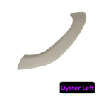 High quality Upgraded Interior Door Handle Cover Trim Replacement For BMW X1 X2 F48 F49 F39 2016 2017 Oyster Left gray
