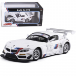 1/24 Scale Z4 GT3 Diecast automudeli m&auml;nguasi, tagasit&otilde;mmatav m&auml;nguasi koos heli ja valgusega lastele v&auml;ikelastele poistele t&uuml;drukutele m&otilde;eldud kingituste kollektsioon 1/24- 18x8x5 cm valge